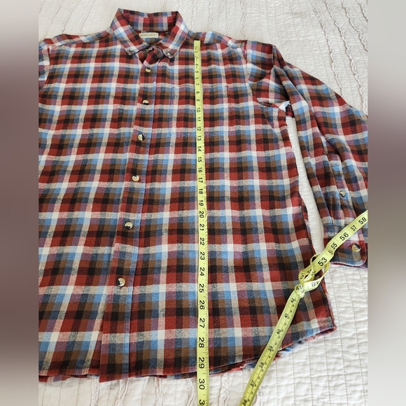 Hobbs Creek Men's Long Sleeve Button Up Flannel Shirt, Large - Picture 8 of 9